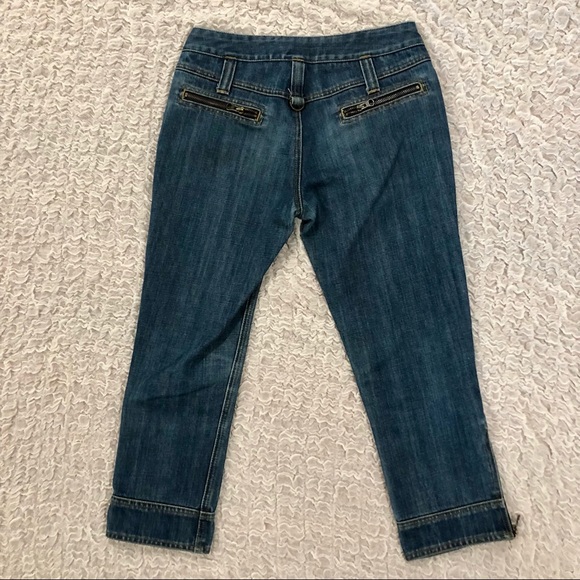 Karen Millen England double zipper ankle jeans!